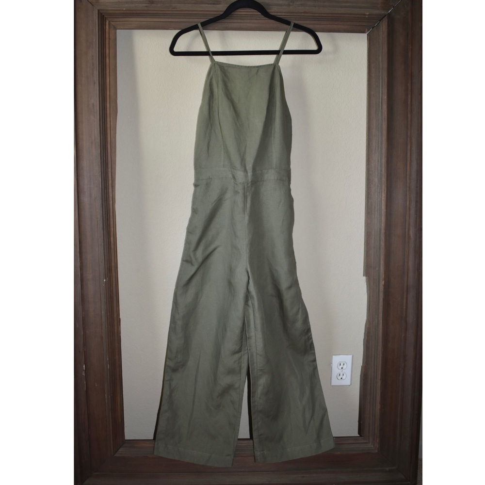 Abercrombie olive jump suit